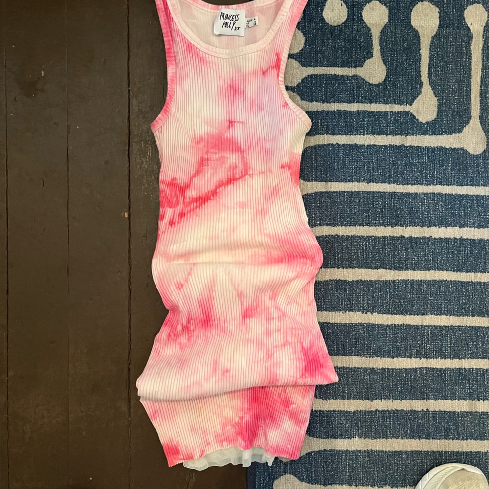Princess Polly Tight Tye Dye mini dress XS